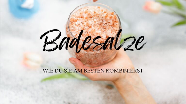 Kann ich verschiedene Badesalze kombinieren?